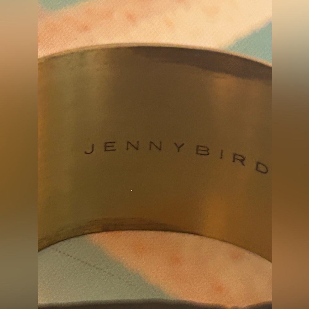 JENNY BIRD JANE CUFF IN HIGH POLISH GOLD - Picture 8 of 16